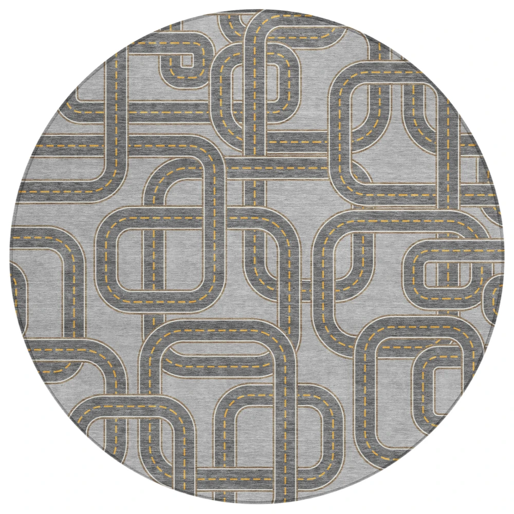 Chantille ACN2764 Pewter 8' x 8' Rug