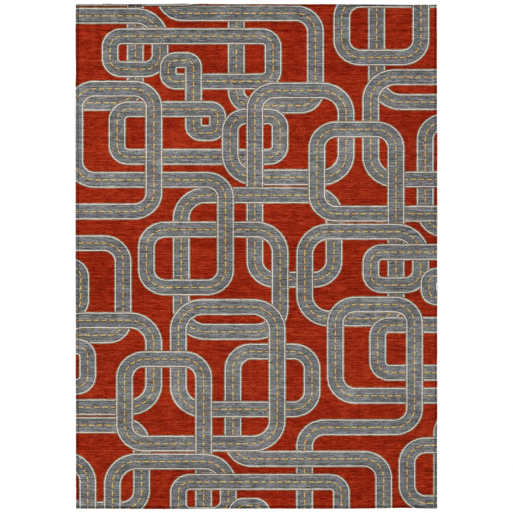 Chantille ACN2764 Red 3' x 5' Rug