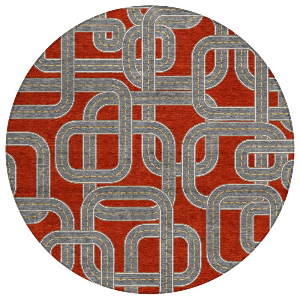 Chantille ACN2764 Red 8' x 8' Rug