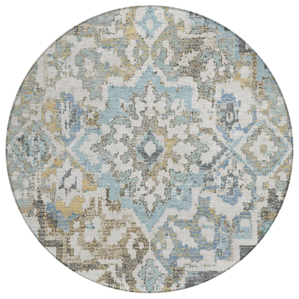 Chantille ACN2765 Teal 8' x 8' Rug