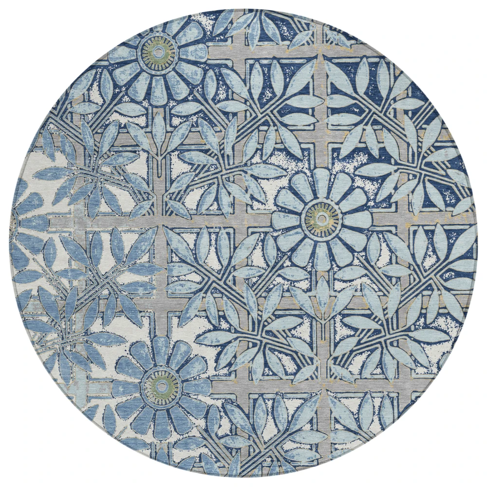 Chantille ACN2775 Sky 8' x 8' Rug