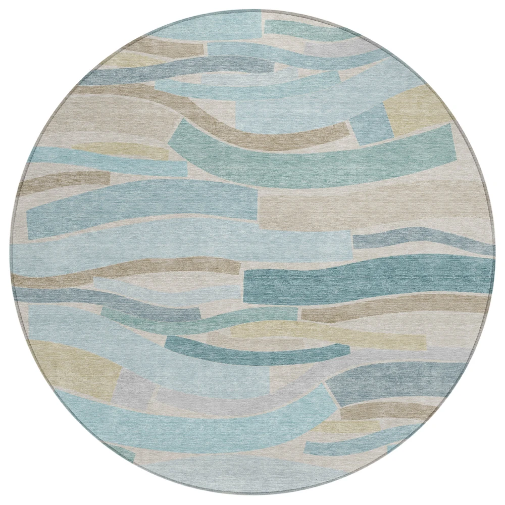 Chantille ACN2776 Teal 8' x 8' Rug