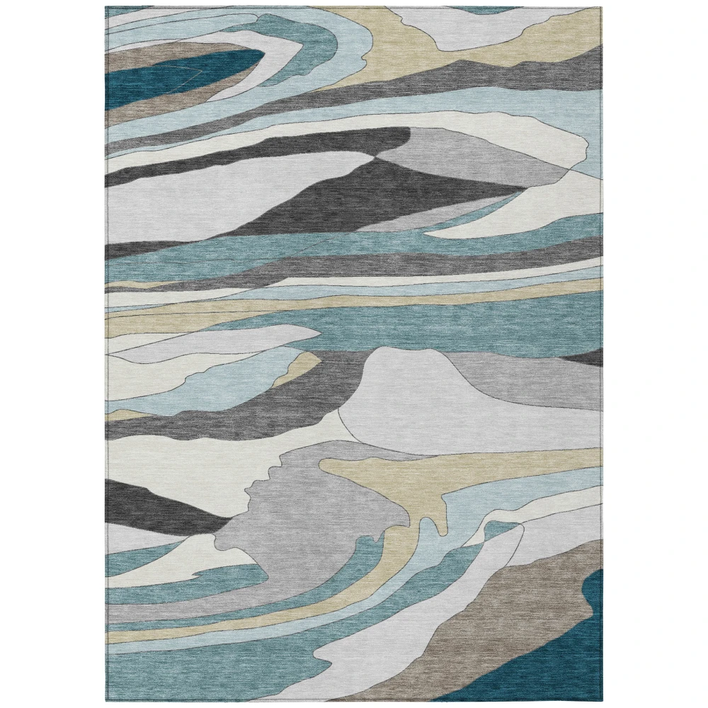 Chantille ACN2777 Teal 9' x 12' Rug