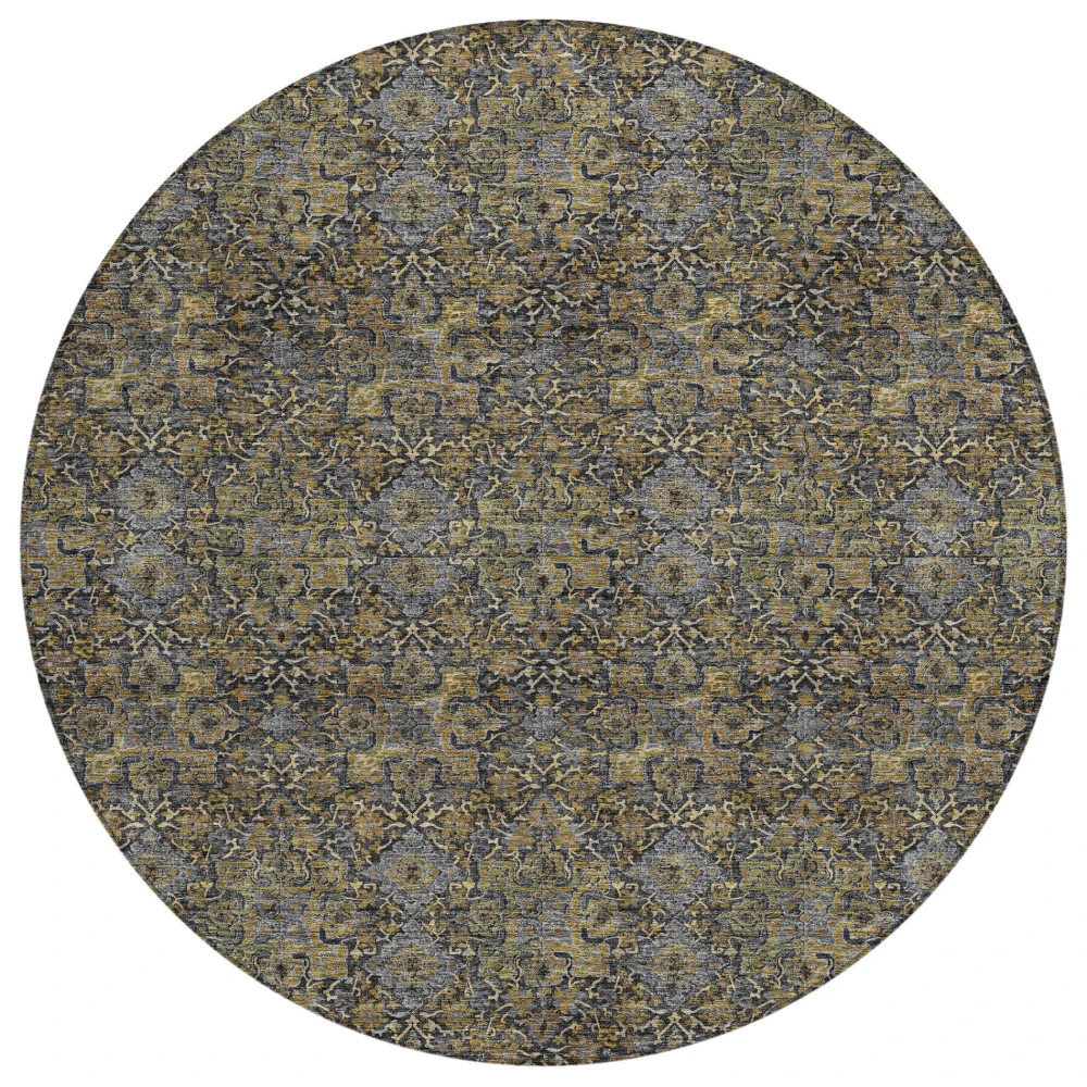 Chantille ACN2783 Black 8' x 8' Rug