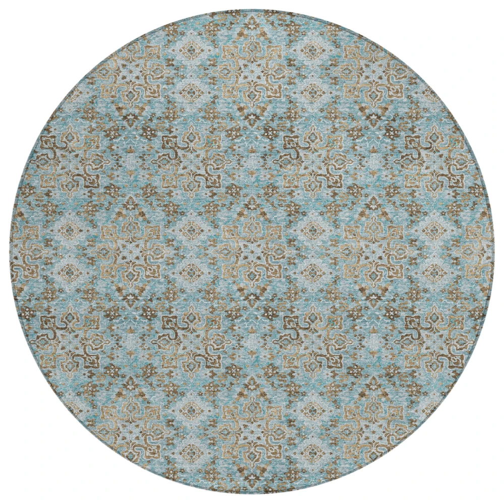 Chantille ACN2783 Teal 8' x 8' Rug
