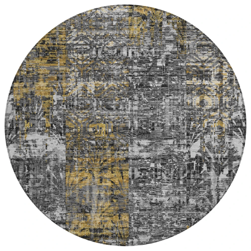Chantille ACN2785 Black 8' x 8' Rug