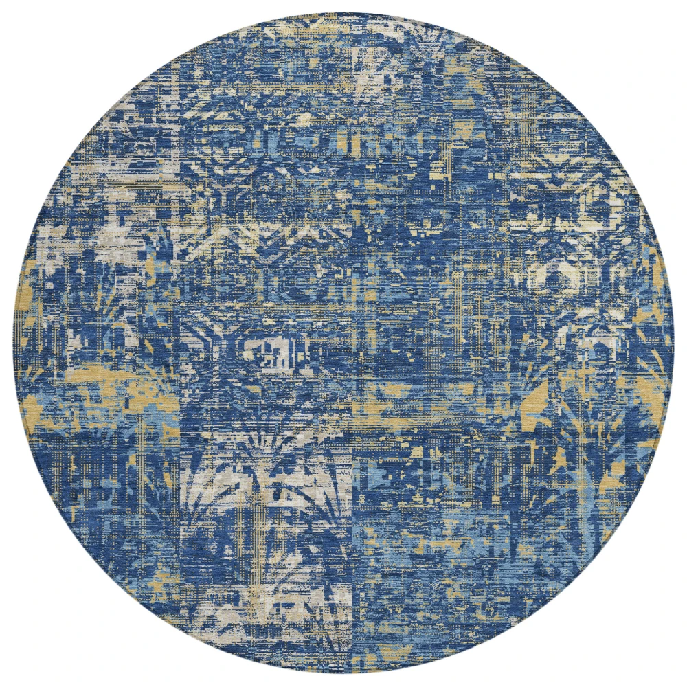 Chantille ACN2785 Navy 8' x 8' Rug