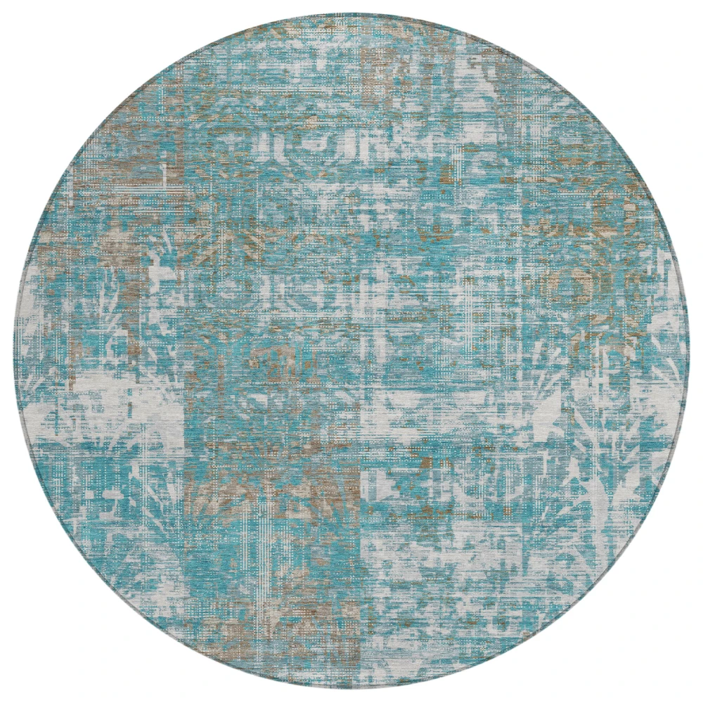 Chantille ACN2785 Teal 8' x 8' Rug