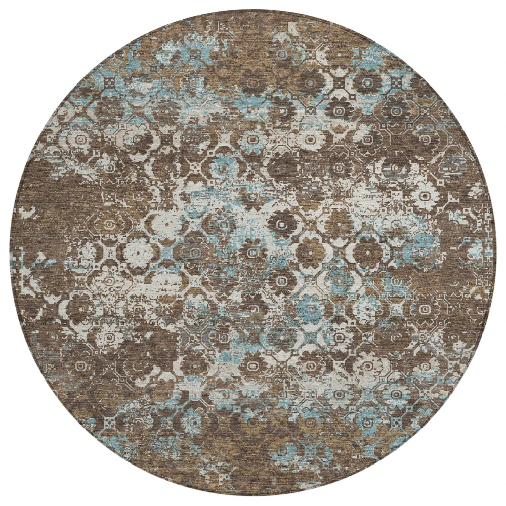 Chantille ACN2786 Brown 8' x 8' Rug