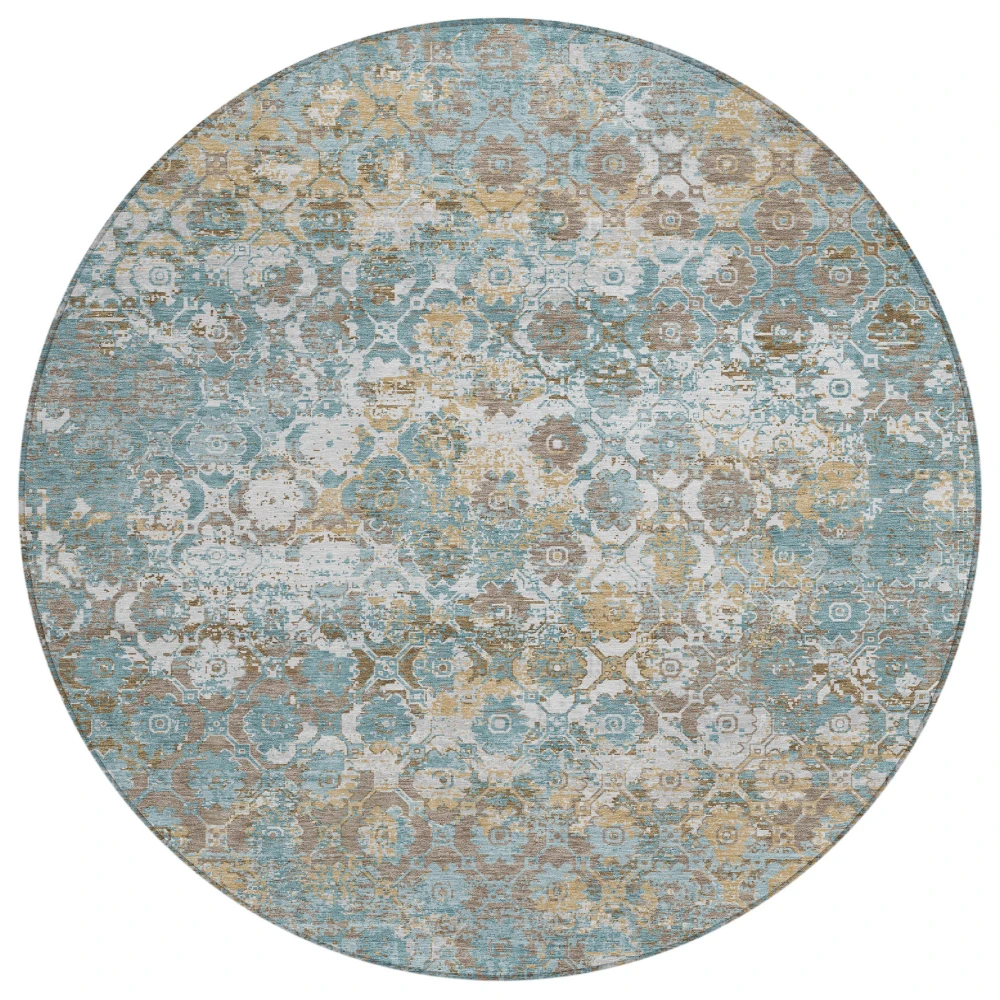 Chantille ACN2786 Teal 8' x 8' Rug
