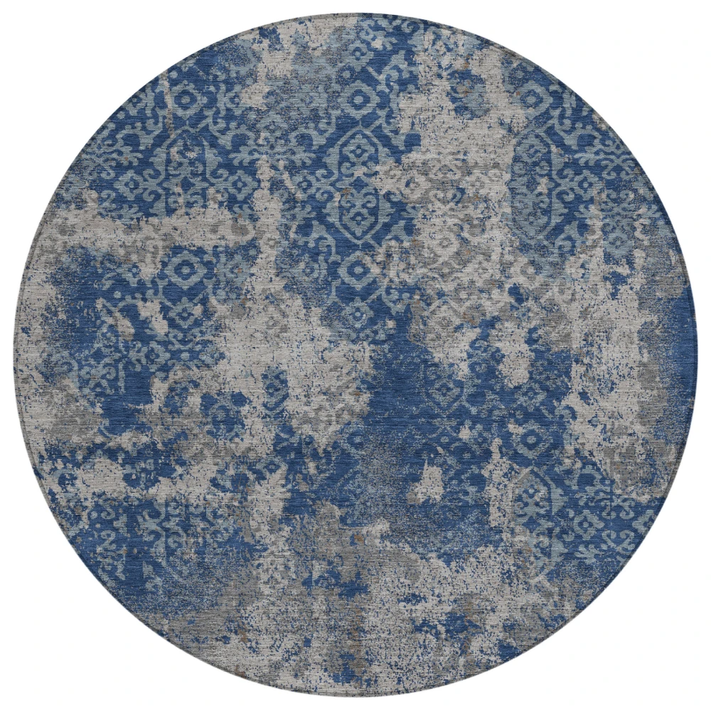 Chantille ACN2788 Navy 8' x 8' Rug