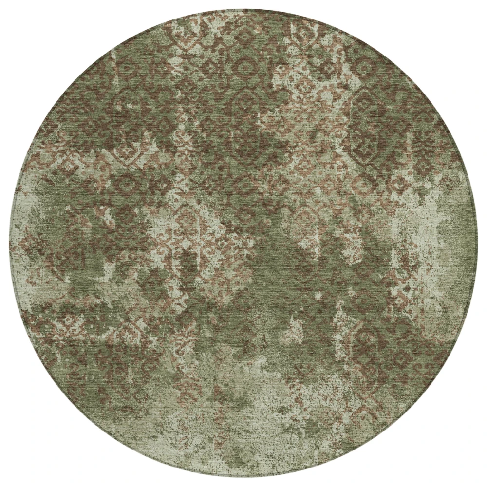 Chantille ACN2788 Olive 8' x 8' Rug