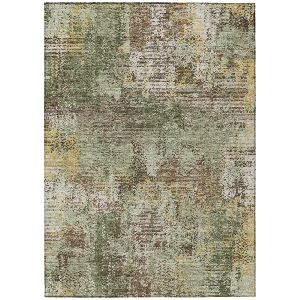 Chantille ACN2790 Olive 5' x 7'6