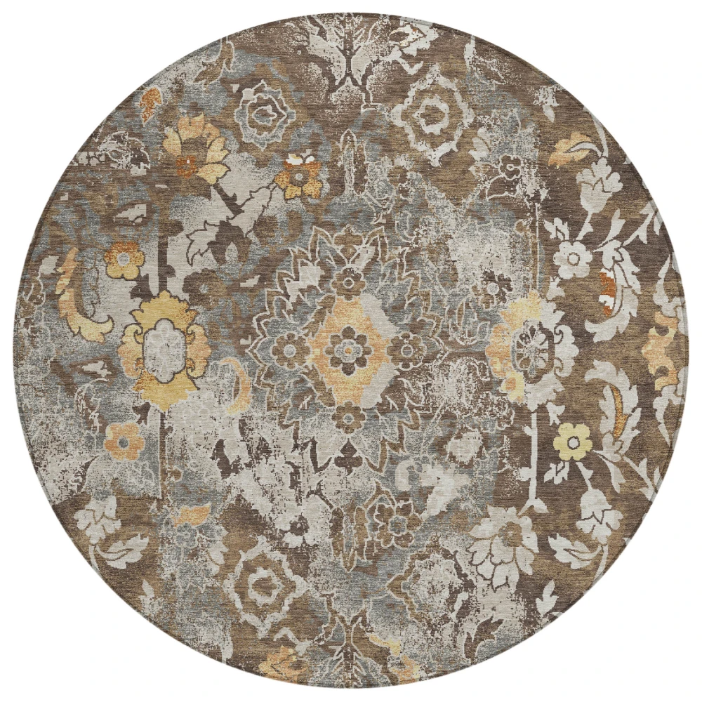 Chantille ACN2791 Brown 8' x 8' Rug
