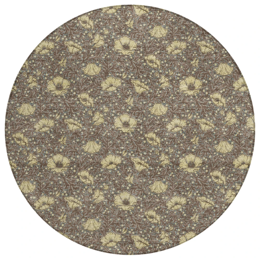 Chantille ACN2792 Brown 8' x 8' Rug
