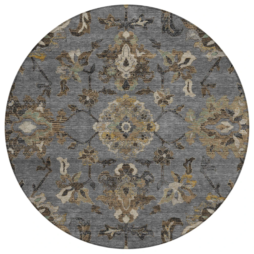 Chantille ACN2793 Graphite 8' x 8' Rug