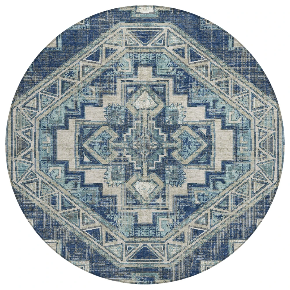 Chantille ACN2794 Navy 8' x 8' Rug