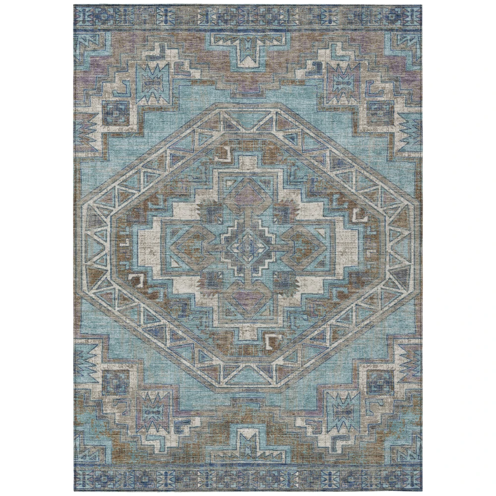 Chantille ACN2794 Teal 3' x 5' Rug