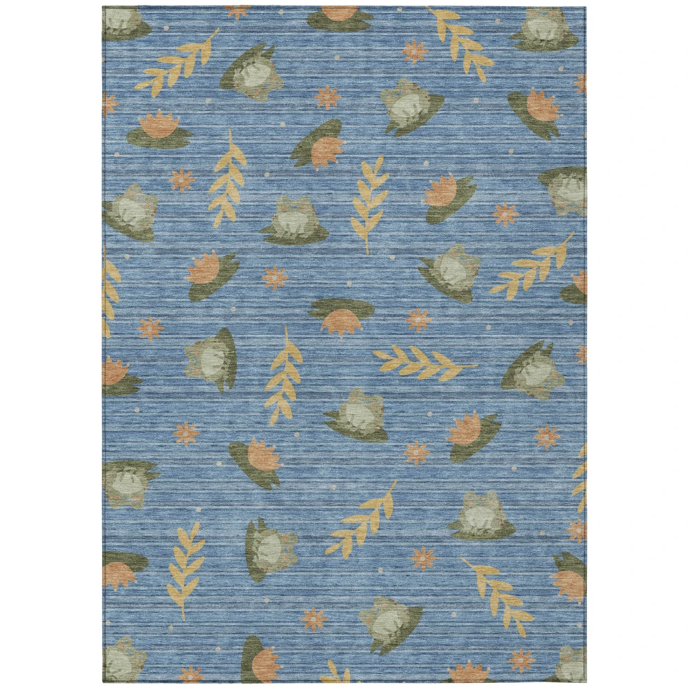 Chantille ACN2795 Blue 5' x 7'6