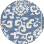 Blue / Ivory