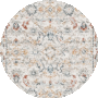 Ivory / Light Blue