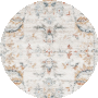 Ivory / Light Blue
